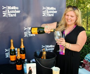 Malibu Lumber Yard - veuve clicquot champagne