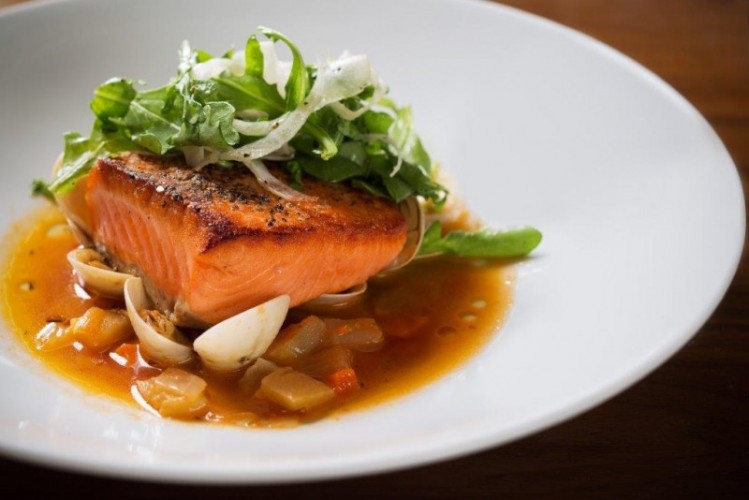 HEXX Grilled King Salmon by Anthony Mair
